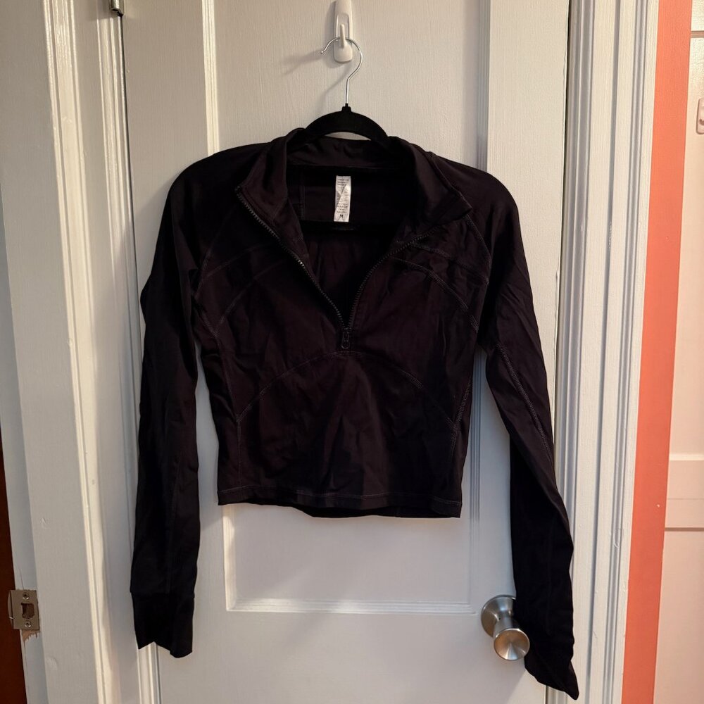 Black performance jacket zip M - Picture 2 of 8